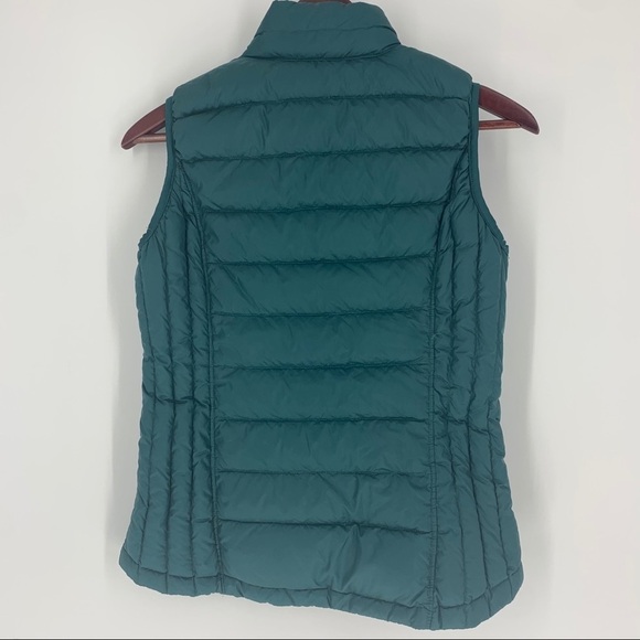 XPOSURZONE Down Puffer Zip Vest Green Small - Picture 2 of 16